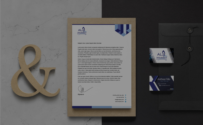 ALJ Insurance — Rebrand · Identity system